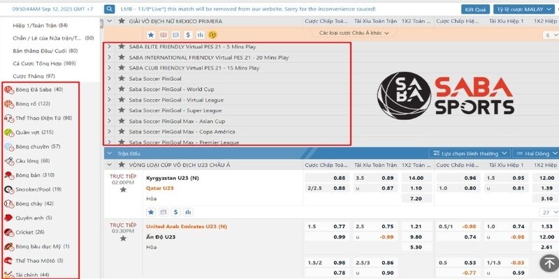Nhiều kèo cược bóng đá được đánh giá